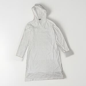 Iridium Women’s Hooded Popover Dress White Small White